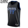 Barn Dallas Mavericks Tröja Luka Doncic Nike 2023-24 City Edition Svart Swingman